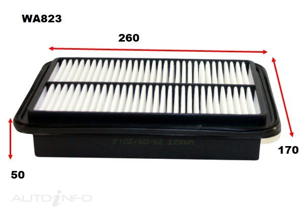 Wesfil Air Filter A465 Toyota - WA823