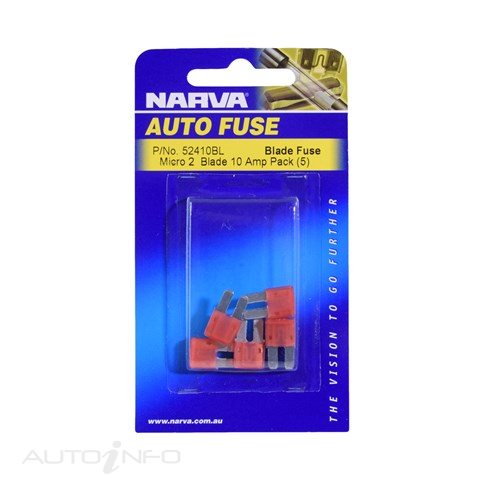 Narva Micro 2 Blade Fuse 10AMP - 52410BL
