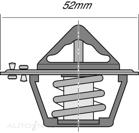 Tridon Thermostat Ford Kia Mazda - TT323-180