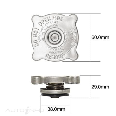 Tridon Radiator Cap Holden Commercial VZ V8 04-On07 - CO18125