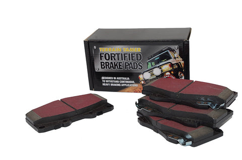 Fortified Brake Pads (Front) - Terrain Tamer - Toyota Landcruiser 80 Series - HDJ80, HZJ80, FJ80, FZJ80 - Terrain Tamer