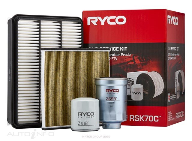 Ryco Toyo Land Cruiser Filter Kit - RSK70C