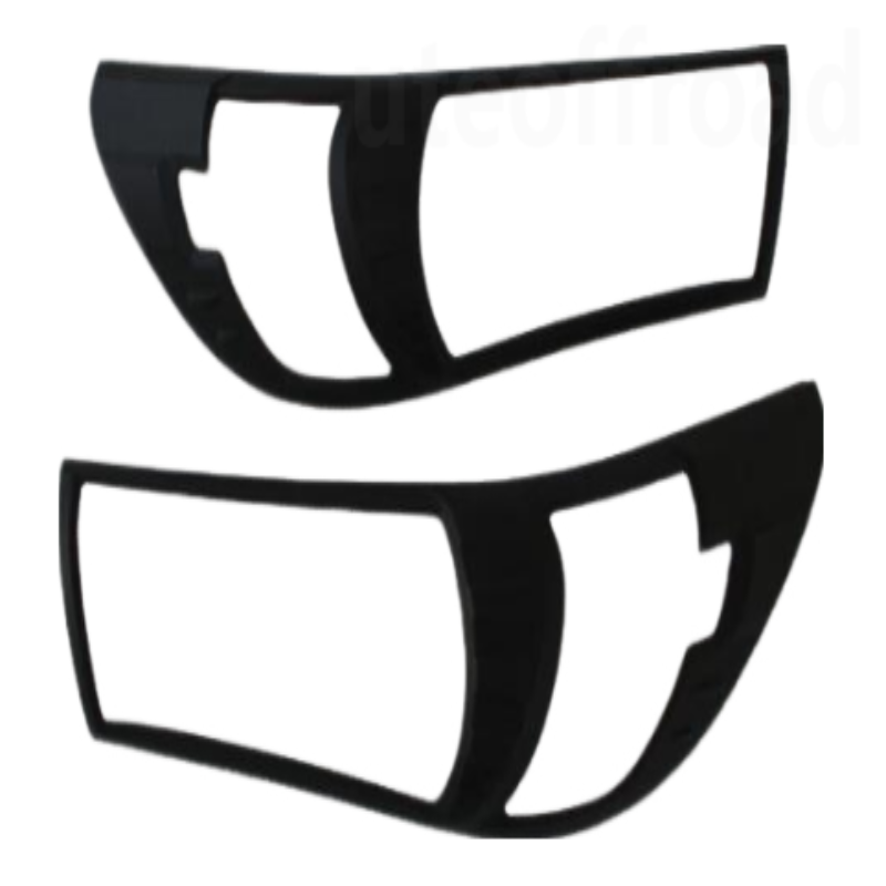 Headlight Covers Toyota Hilux Revo 2015-2020 Matte Black