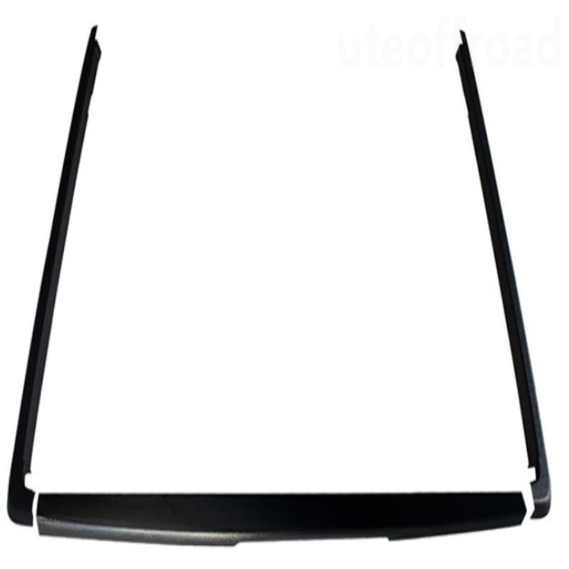 Bedside Rail Covers-3 Piece Set Toyota Hilux 2021+ Textured Black