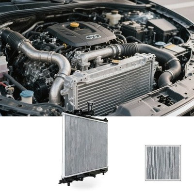 Radiator to suit Suzuki Swift 1.0L 1.2L Petrol Hybrid — image 2