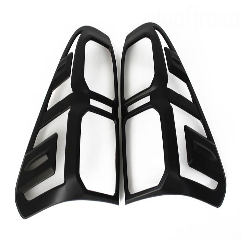 Taillight Covers Toyota Hilux 2015-2020 SR/SR5/SR5 Cruiser Matte Black