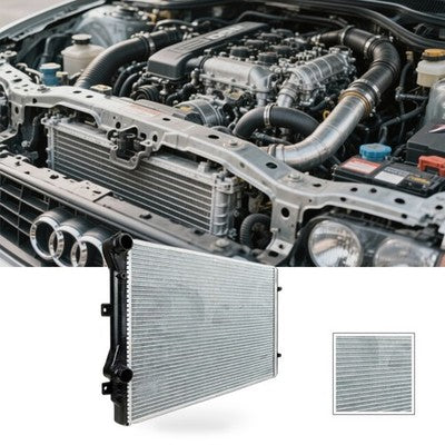 Radiator to suit Volkswagen Passat B6 B7 3C2 3C5 362 365 1.4TSI 1.8T 1.9TDI — image 1