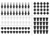 100PCS Panel Clip Lock Nut Splash Guard Push Rivet to suit Toyota Lexus — image 1