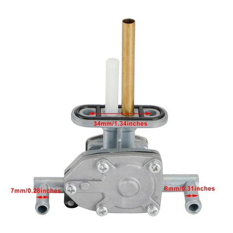 Suzuki LTA500 LTF500 Vinson 4WD 02-07 Gas Tank Fuel Cock Valve Petcock fit