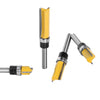 Flush Trim Router Bit Set 1/4 Inch Shank 4PCS Milling Cutter Kit — image 1