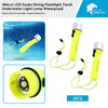 Diving & Outdoor Use 2x Waterproof Bright LED Scuba Diving Underwater Flashlight Torch Light Lamp Suitable