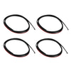 4x Flare Rubber Seal to suit Nissan Navara D22 D40 — image 1