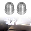 AN8 Male Aluminium Weld-On JIC Bungs x 2 Fitting to suit Universal — image 2