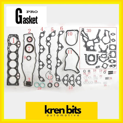 1Ge 1Geu For Toyota Cressida Crown Soarer 2.0 Engine Rebuilding Kits Parts Gasket 04111-70016