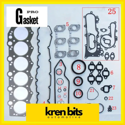 1Hz For Toyota Landcruiser Pickup 4.2L Engine Parts Full Set Rebuilding Kits Gasket 04111-17020