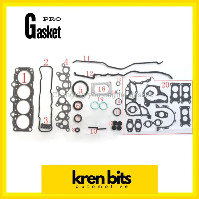 1S For Toyota Corona 8V Auto Parts Engine Rebuilding Kits Overhaul Package Full Gasket Set