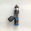 Black and silver fuel injector with blue rubber seals for ford courier ph 4.0l petrol 1v 6cyl 2004-2006