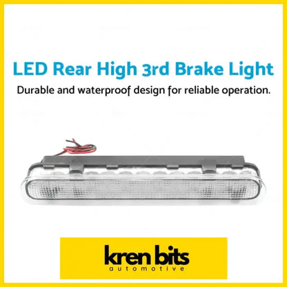1x LED Rear High 3rd Brake Light Clear Suitable For Toyota Hilux VIGO - Lighting & Bulbs>Rear Assemblies