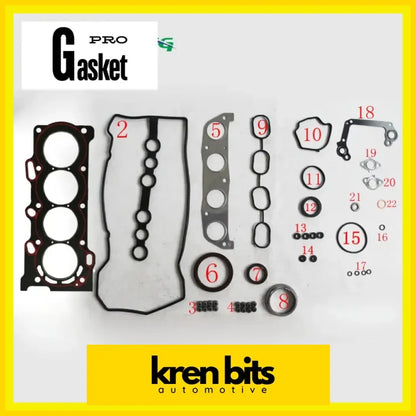 1ZZFE TOYOTA AVENSIS COROLLA AURIS Set Engine d Kits Engine Engine Gasket 04111-22152 50177500 Kren Bits