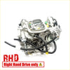 Silver metallic 2.4L carburetor assembly with black hoses and small parts for Toyota Hilux Surf 4Runner 1989-1997