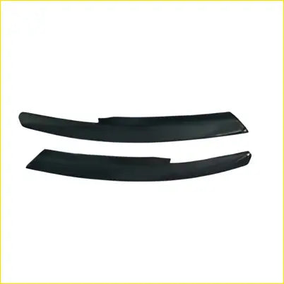Black plastic headlight eyebrows trim pieces for holden commodore vy hsv clubsport gts maloo ute shown from back side