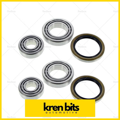 2 Sets Front Wheel Bearing Kit Suitable For Toyota Hilux Hiace Dyna Granvia Steering &