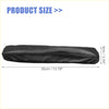 Black faux leather car armrest cover with subtle texture for toyota sienna center console lid pack of 2