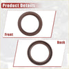 Dark brown rubber seal ring for car oil pump crankshaft seals for toyota avensis 1997 to 2003