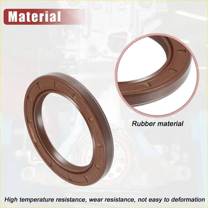 2 x Engine Crankshaft Oil Seals for Toyota Tacoma (2005-2015)