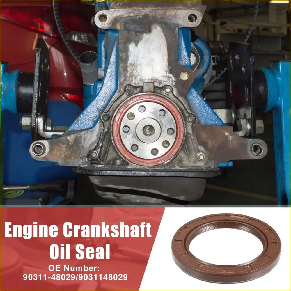 2 x Engine Crankshaft Oil Seals for Toyota Tacoma (2005-2015)