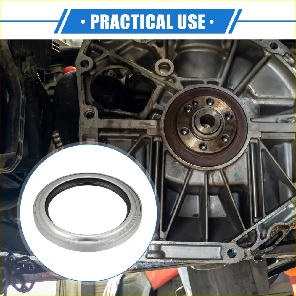 2 x Engine Crankshaft Seals for Toyota Land Cruiser (1998-2007)