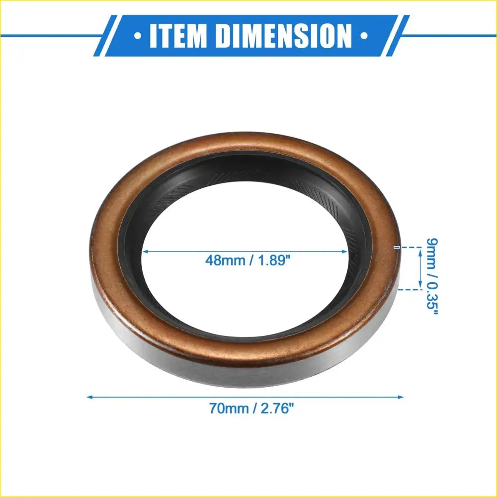 2 x Engine Rear Crankshaft Oil Seals for Toyota 4Runner (1984-2002)