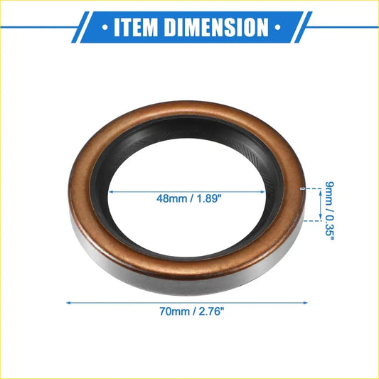 2 x Engine Rear Crankshaft Oil Seals for Toyota 4Runner (1984-2002)