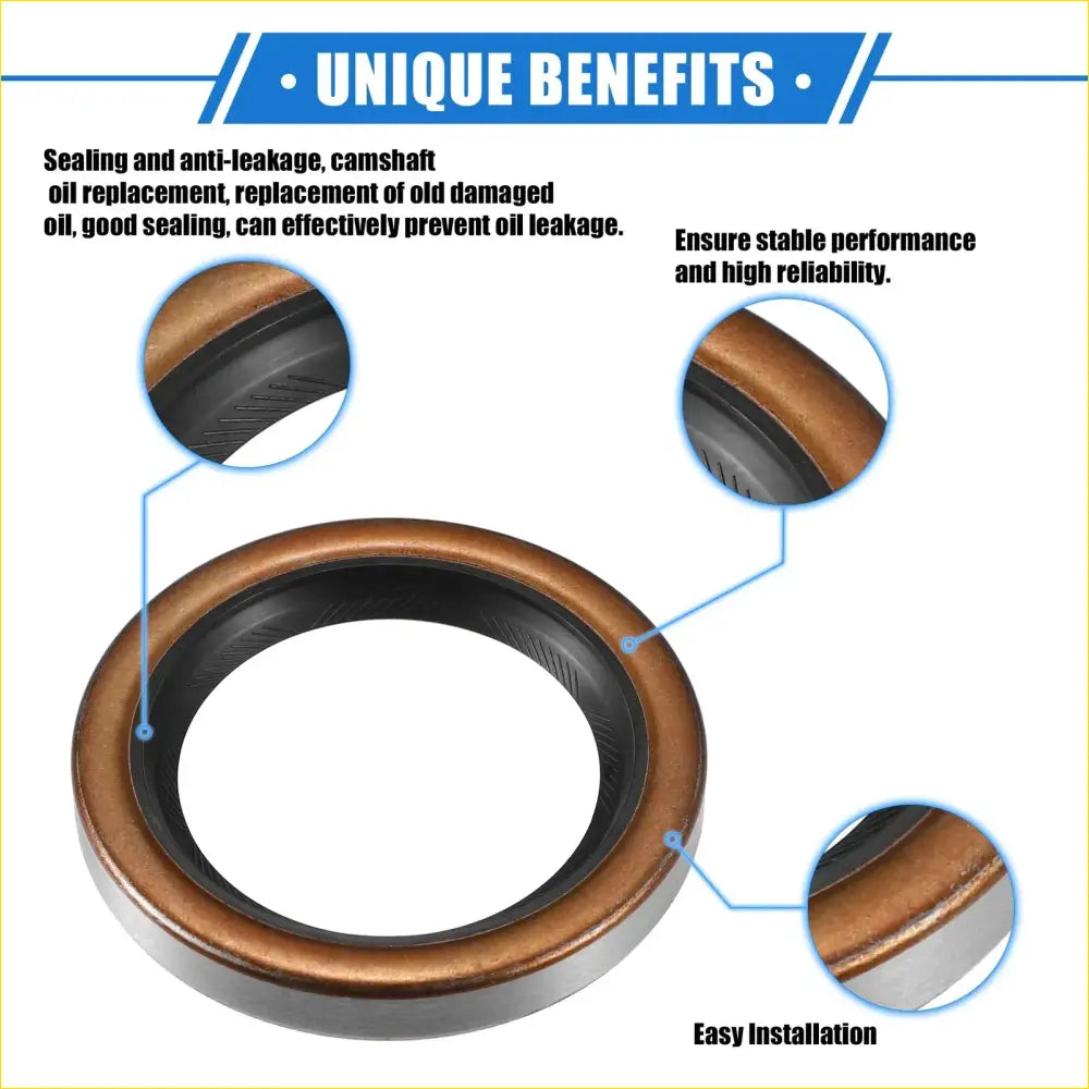 2 x Engine Rear Crankshaft Oil Seals for Toyota 4Runner (1984-2002)