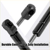 Black automotive gas lift support with durable connector for easy installation on toyota 4runner bonnet 2003-2004