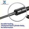 Black thickened steel cylinder body with durable sealing in 2 x front bonnet lift supports for toyota highlander xu70