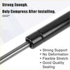 Black gas spring with sleek cylindrical design and metallic rod 2x front bonnet lift supports for Toyota Solara 1999-2003