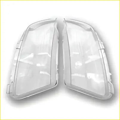 2 x clear plastic front headlight lens covers for jeep grand cherokee 2011-2013 fit perfectly