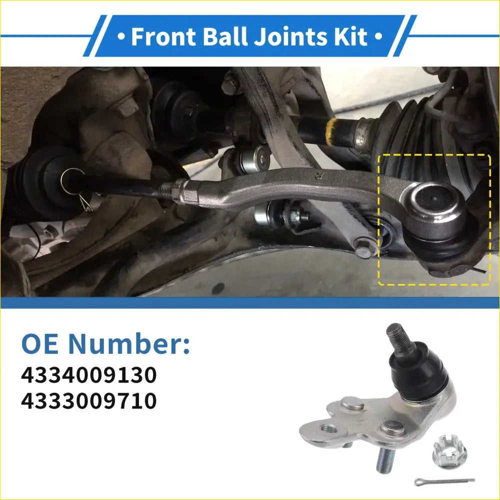2 x Front Lower Ball Joints for Toyota Avalon (2005-2018) - Steering