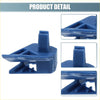 Blue plastic front marker light hinge clip for toyota tacoma 2001 to 2004 shown from the back side