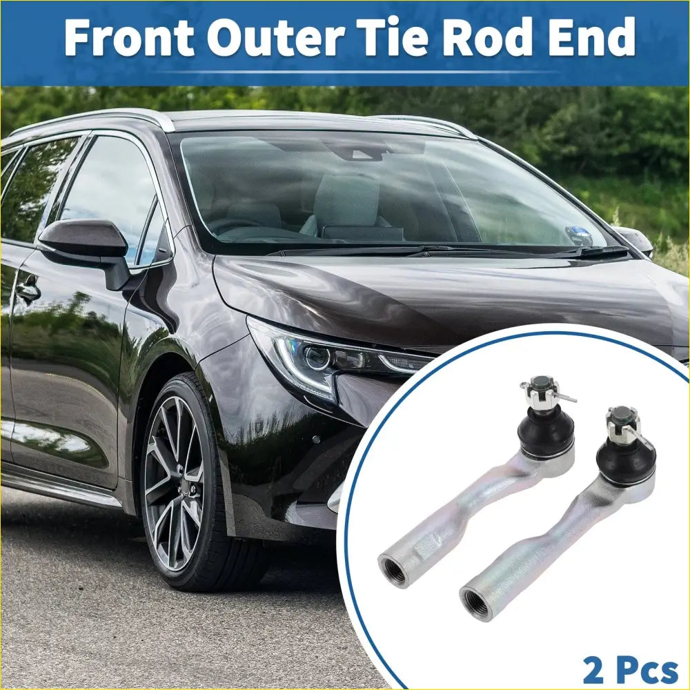 2 x Front Outer Tie Rod Ends for Toyota Tundra (2003-2006) - Steering