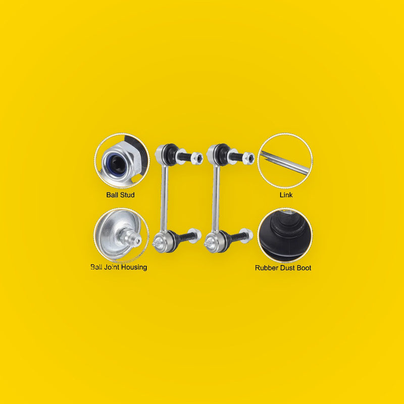 2 x Front Stabiliser Sway Bar Links for Toyota Tacoma Double Cab (2013-2014)