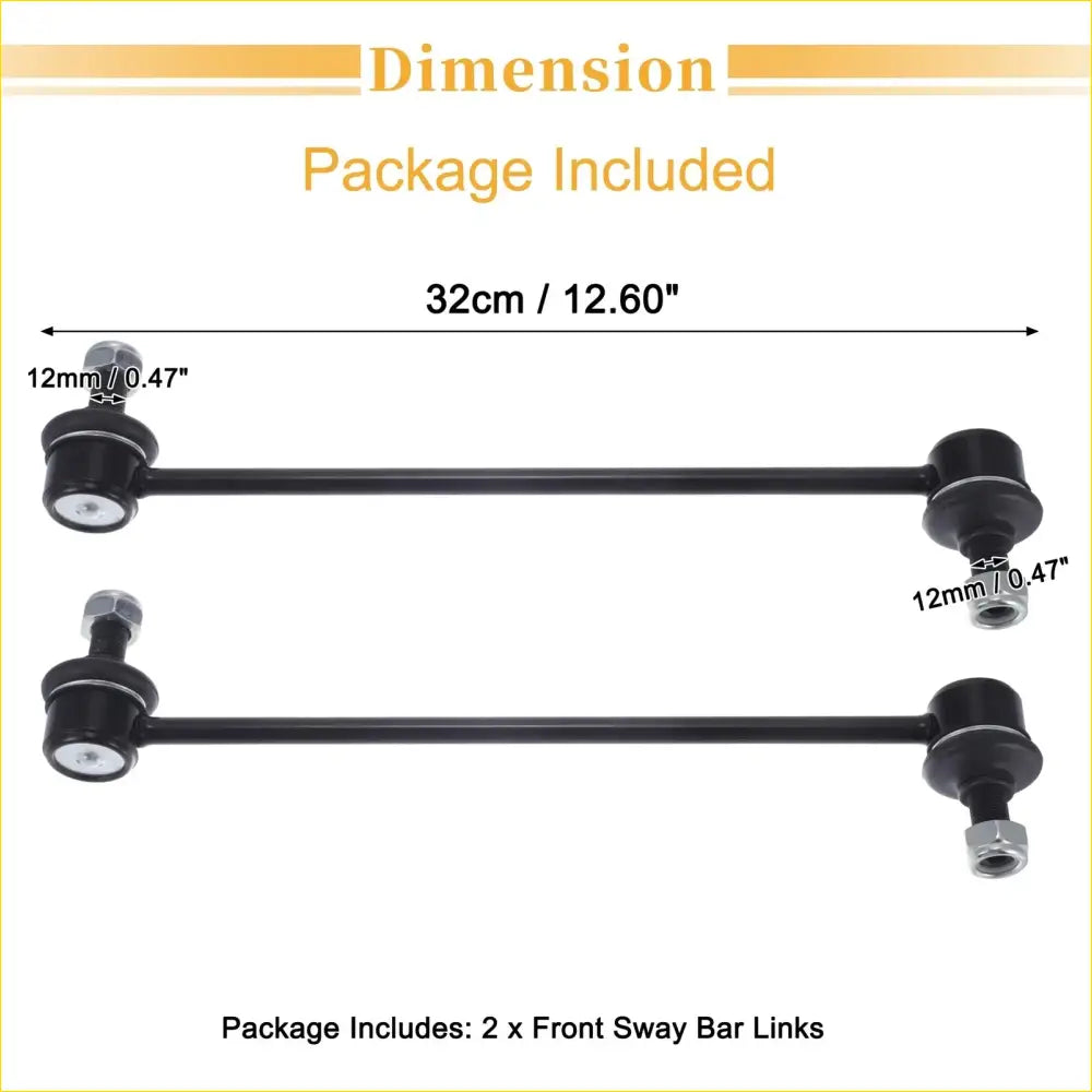 2 x Front Stabilizer Sway Bar Links for Toyota Noah Voxy (2001-2007) - Steering