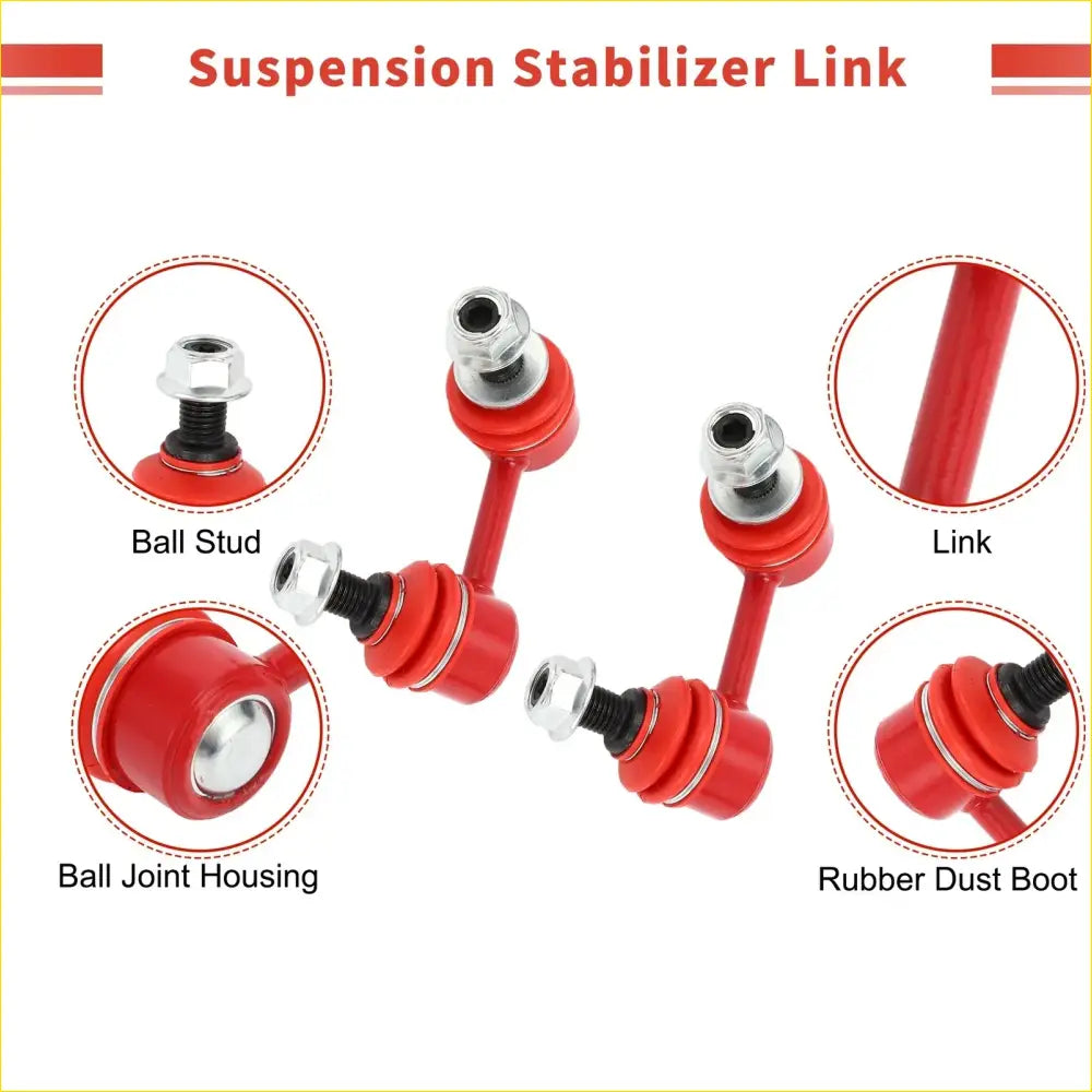 2 x Front Sway Bar Links Stabilizer Kit for Toyota Tacoma (2001-2004) - Steering