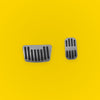 2 x Gas Pedal Brake Pedal Pad Covers for Toyota C-HR (2016-2018) Silver Tone
