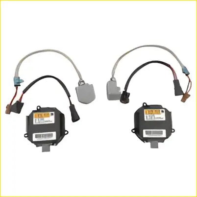 Black plastic hid xenon ballast modules with silver wiring and connectors fit nissan altima infiniti g35 mazda cx-7 subaru impreza
