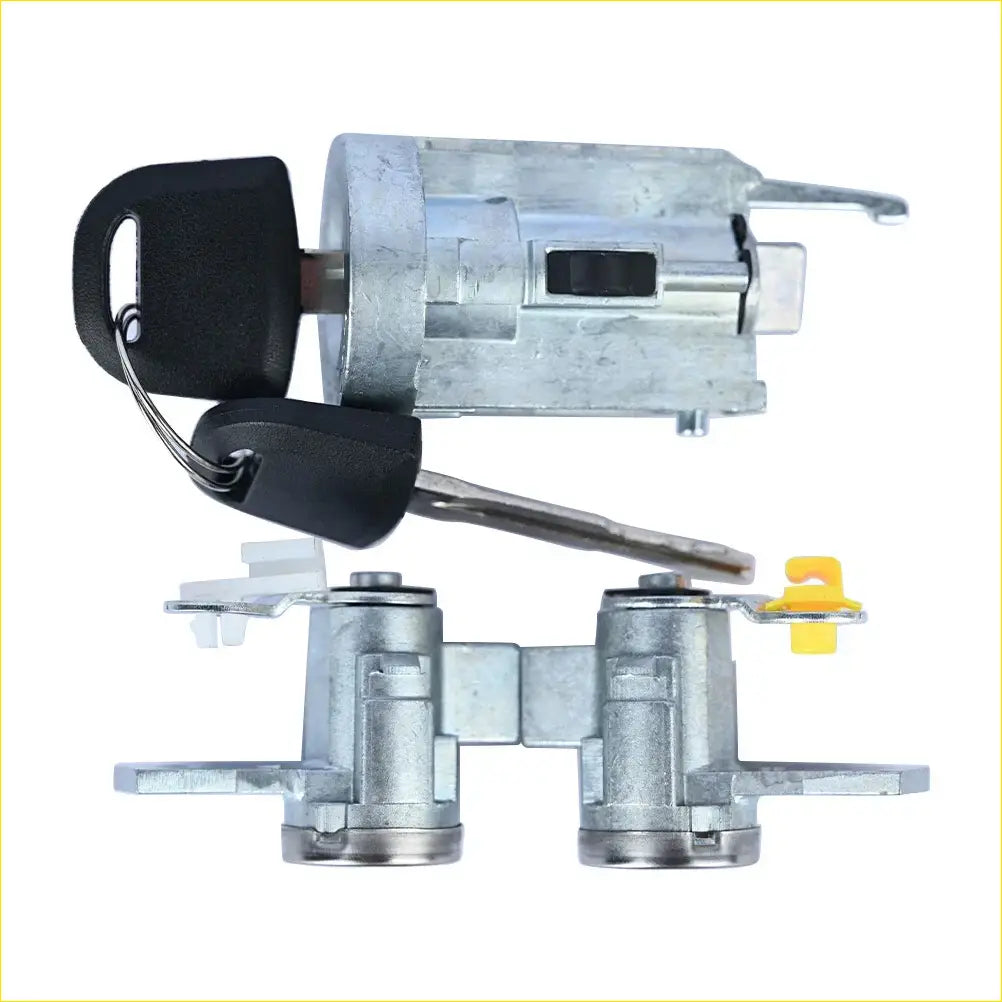 2 x Ignition Switch FL & FR Door Lock Cylinders for Chevy Colorado/Canyon (2004–2012)