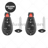 Jeep Grand Cherokee 2 x Keyless Key Fob (2008-2012)