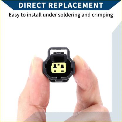 2 x Pin Auto Waterproof Sensor Connector Plug for Toyota - Electrical