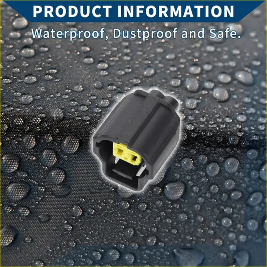 2 x Pin Auto Waterproof Sensor Connector Plug for Toyota - Electrical